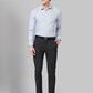 Men Grey Slim Fit Solid Cotton Blend Shirts