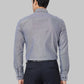 Men Blue Slim Fit Solid Cotton Blend Shirts