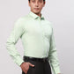 Park Avenue Men Blue Structure Slim Fit Cotton Shirts