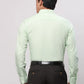 Park Avenue Men Blue Structure Slim Fit Cotton Shirts