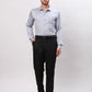 Park Avenue Men Violet Slim Fit Structure Cotton Shirts