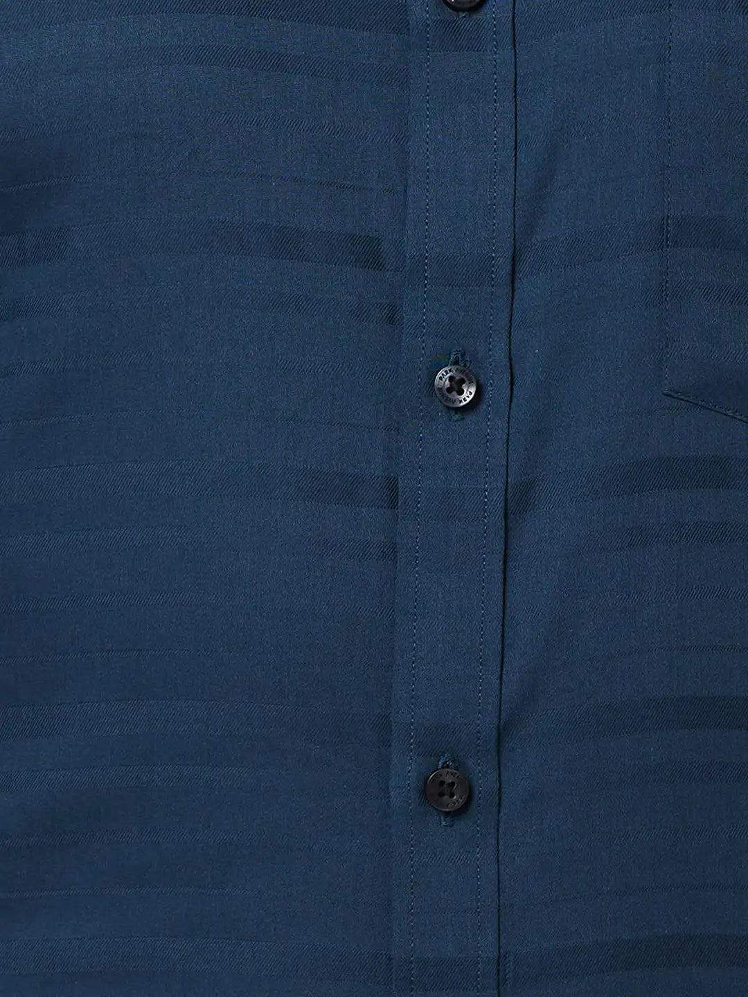 Men Violet Slim Fit Stripe Cotton Shirts