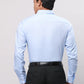 Park Avenue Men Blue Structure Slim Fit Cotton Shirts