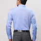 Park Avenue Men Blue Structure Slim Fit Cotton Shirts