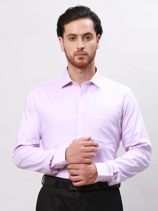Park Avenue Men Blue Slim Fit Stripe Cotton Shirts