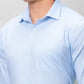 Park Avenue Men Blue Checks Slim Fit Cotton Shirts