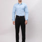 Park Avenue Men Blue Slim Fit Stripe Cotton Shirts
