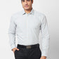 Park Avenue Men Blue Checks Slim Fit Cotton Shirt