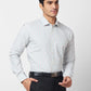 Park Avenue Men Blue Checks Slim Fit Cotton Shirt
