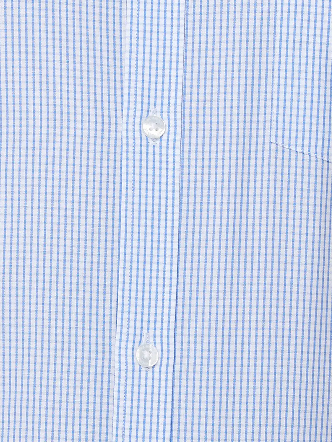 Park Avenue Men Maroon Checks Slim Fit Cotton Shirt