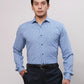 Park Avenue Men Blue Slim Fit Stripe Cotton Shirts