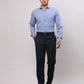 Park Avenue Men Blue Slim Fit Stripe Cotton Shirts