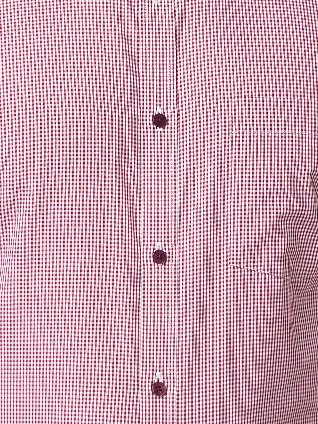 Park Avenue Men Blue Stripe Slim Fit Cotton Shirt