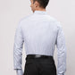 Park Avenue Men Blue Slim Fit Structure Cotton Shirts