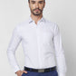 Park Avenue Men Blue Structure Slim Fit Cotton Shirt