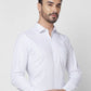 Park Avenue Men Blue Structure Slim Fit Cotton Shirt