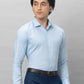 Park Avenue Men Red Structure Slim Fit Polyester Blend Shirts