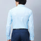 Park Avenue Men Blue 5f17ead6c72244cf256b6e54 Slim Fit Polyester Blend Shirt