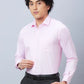 Park Avenue Men Blue Fil-A-Fil Slim Fit Polyester Blend Shirts