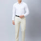 Park Avenue Men Blue Structure Slim Fit Cotton Blend Cutaway Collar Shirt