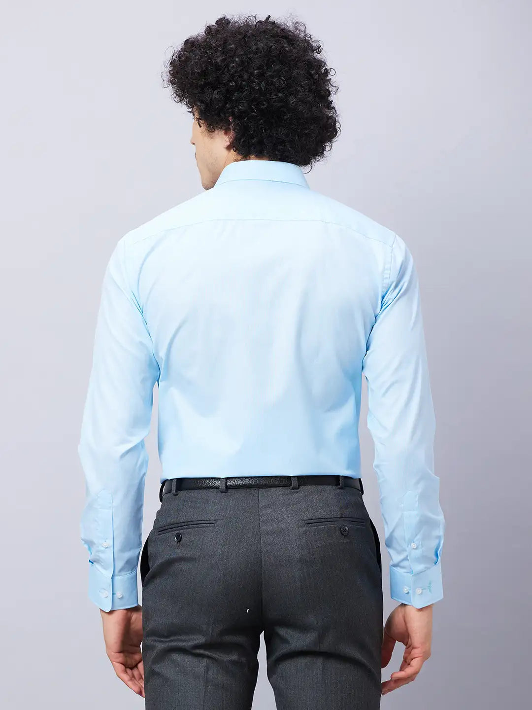 Park Avenue Men Red Fil-A-Fil Slim Fit Polyester Blend Shirts