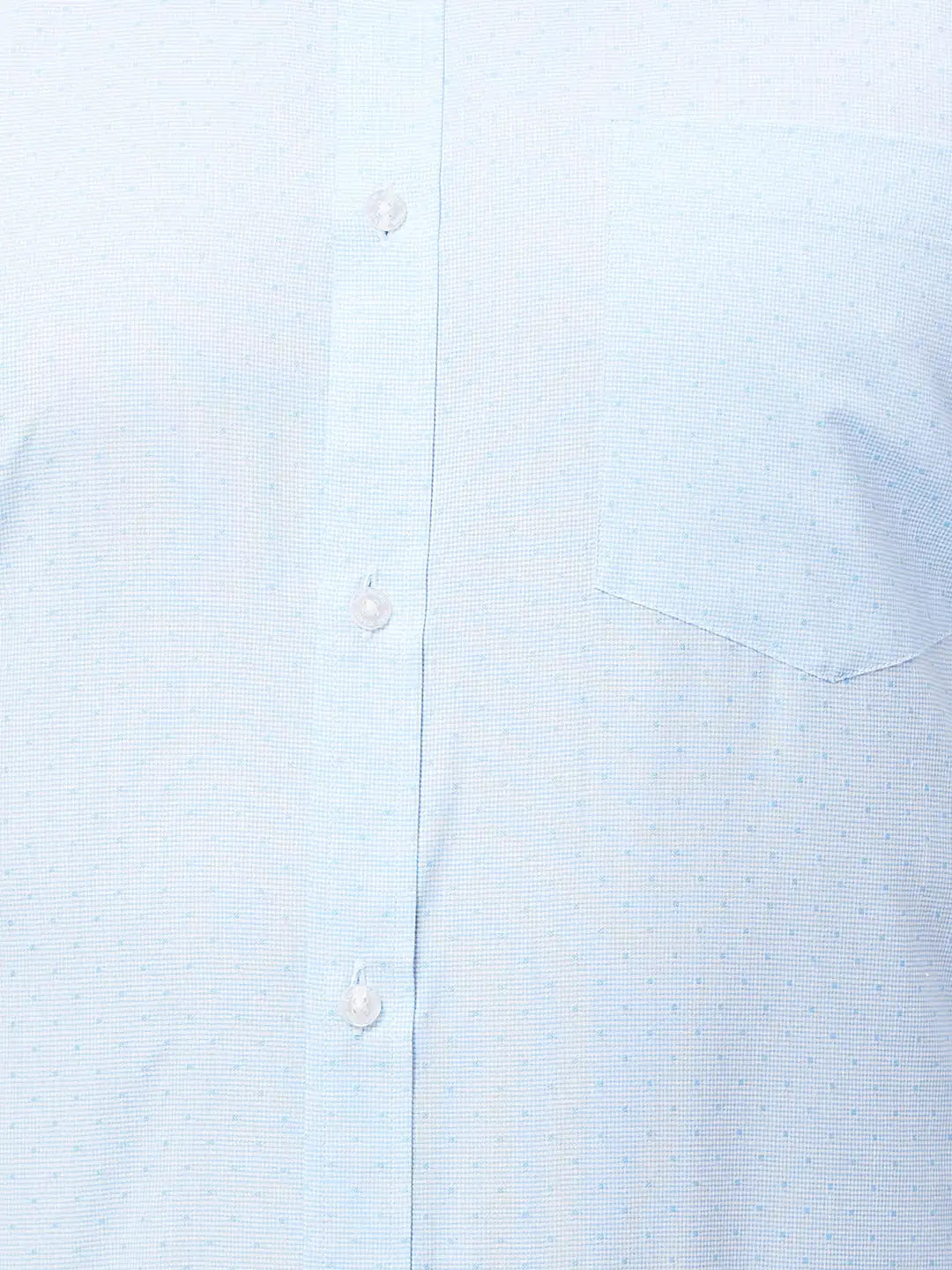 Park Avenue Men Blue Structure Slim Fit Cotton Blend Shirts