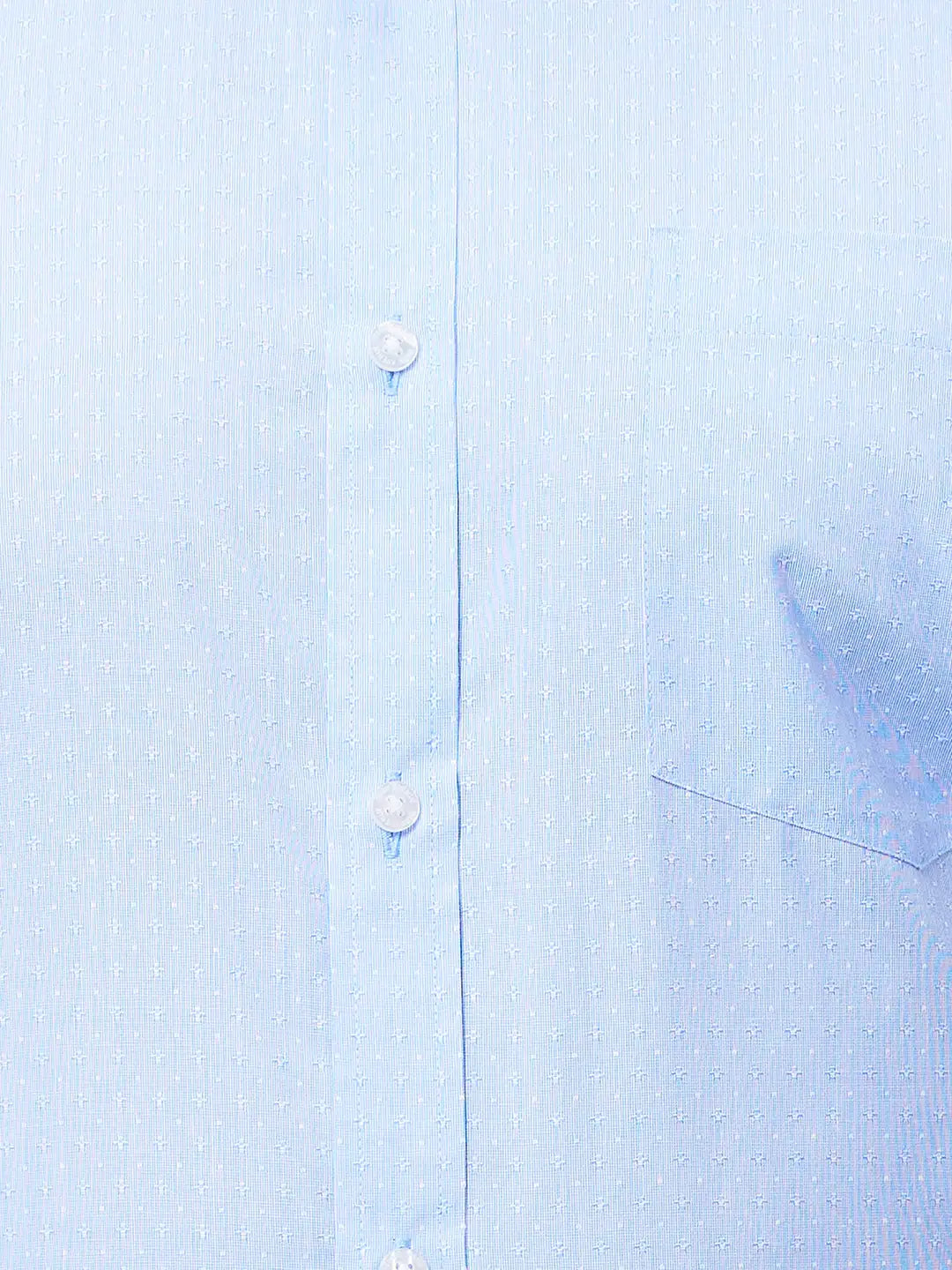 Park Avenue Men Green Structure Slim Fit Cotton Blend Shirts