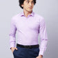Park Avenue Men Fawn Checks Slim Fit Polyester Blend Shirts