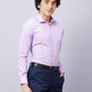 Park Avenue Men Fawn Checks Slim Fit Polyester Blend Shirts