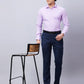 Park Avenue Men Fawn Checks Slim Fit Polyester Blend Shirts