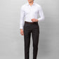 Park Avenue Men Red Checks Slim Fit Polyester Blend Shirts