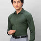 Park Avenue Men Red Solid Slim Fit Cotton Shirts