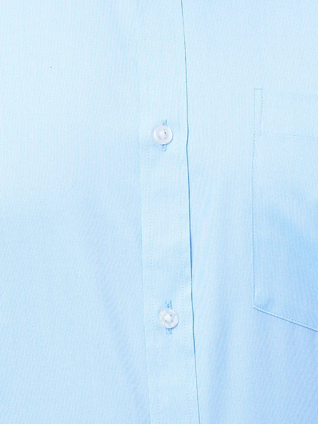 Park Avenue Men Blue Solid Slim Fit Cotton Cutaway Collar Shirt