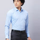 Park Avenue Men Yellow Checks Slim Fit Cotton Cutaway Collar Shirt
