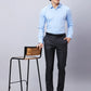 Park Avenue Men Yellow Checks Slim Fit Cotton Cutaway Collar Shirt
