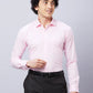 Park Avenue Men Violet Solid Slim Fit Cotton Shirts