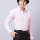 Park Avenue Men Violet Solid Slim Fit Cotton Shirts