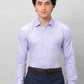 Park Avenue Men White Print Slim Fit Cotton Blend Shirts