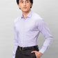 Park Avenue Men Red Structure Slim Fit Cotton Shirts