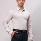 Park Avenue Men Blue Slim Fit Structure Cotton Shirts
