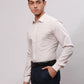 Park Avenue Men Blue Slim Fit Structure Cotton Shirts