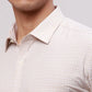 Park Avenue Men Blue Slim Fit Structure Cotton Shirts