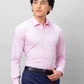 Park Avenue Men Blue Structure Slim Fit Cotton Shirts