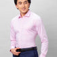 Park Avenue Men Blue Structure Slim Fit Cotton Shirts