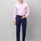 Park Avenue Men Blue Structure Slim Fit Cotton Shirts