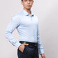 Park Avenue Men Green Slim Fit Self Design Cotton Full Sleeve Cut Away Shirt