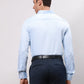 Park Avenue Men Green Slim Fit Self Design Cotton Full Sleeve Cut Away Shirt