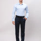 Park Avenue Men Green Slim Fit Self Design Cotton Full Sleeve Cut Away Shirt