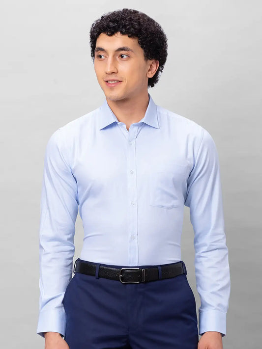 Park Avenue Men Grey Checks Slim Fit Cotton Shirts