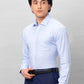 Park Avenue Men Grey Checks Slim Fit Cotton Shirts